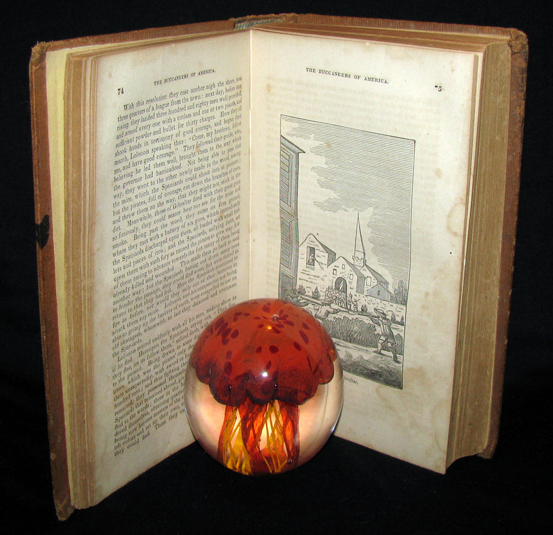 1851 Rare Book - Exquemelin -The History Of The Buccaneers Of America