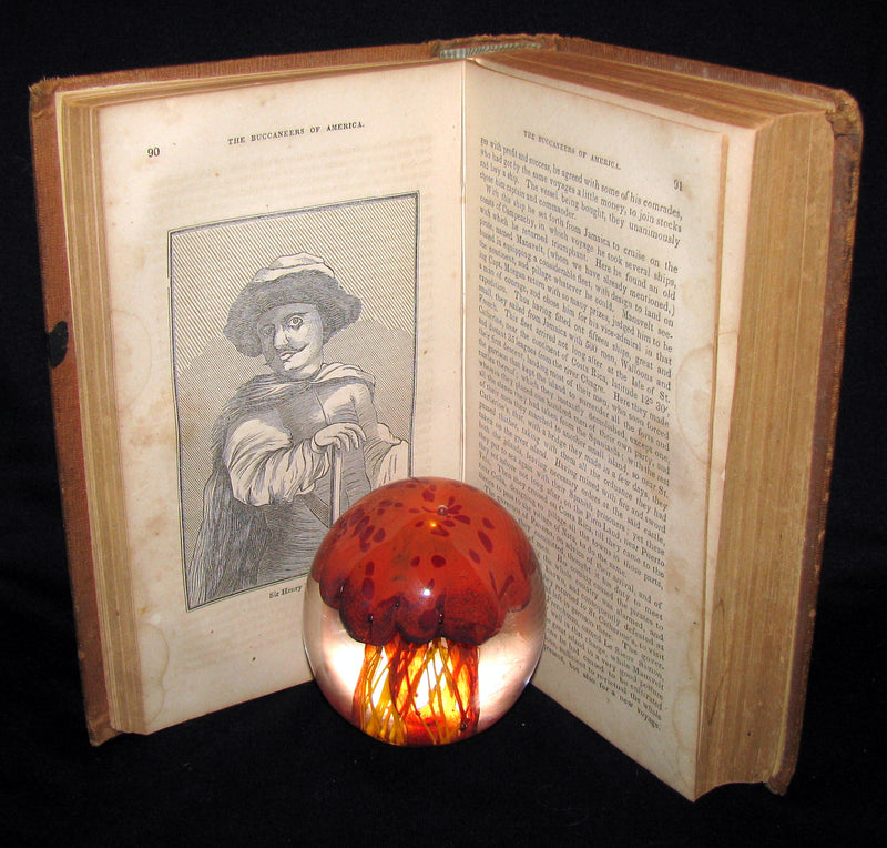 1851 Rare Book - Exquemelin -The History Of The Buccaneers Of America