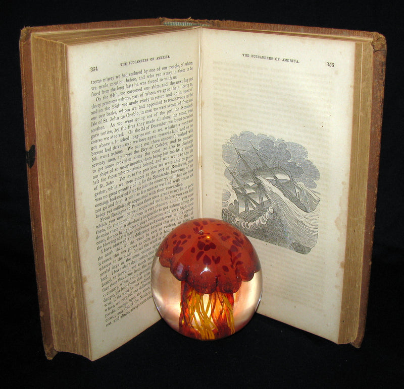 1851 Rare Book - Exquemelin -The History Of The Buccaneers Of America