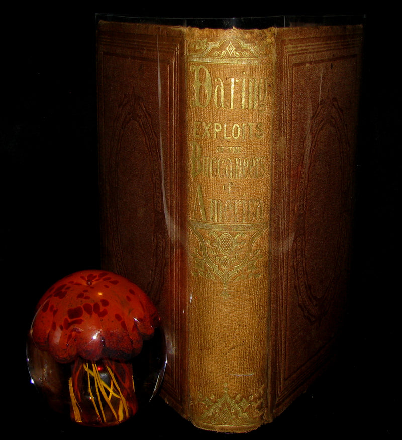 1851 Rare Book - Exquemelin -The History Of The Buccaneers Of America