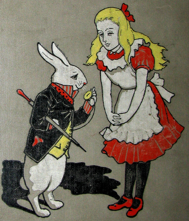 1900's Rare Conkey Edition - Alice's Adventures in Wonderland by Lewis Carroll