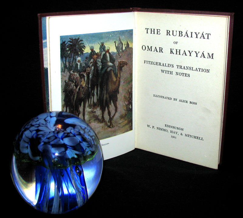 1911 Scarce Edition - Rubaiyat of Omar Khayyam Illustrated By Alice Ross