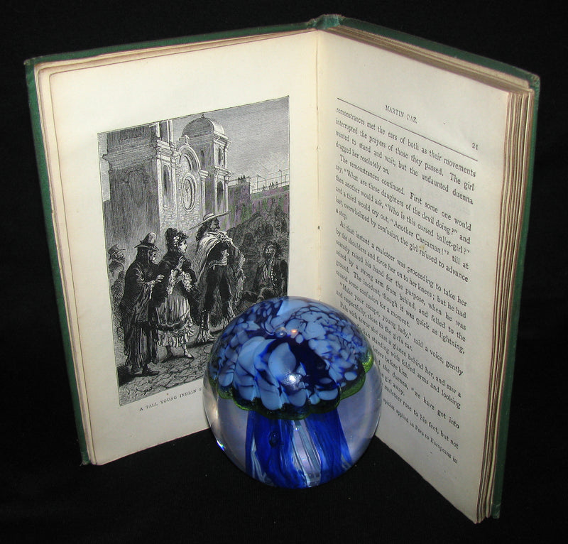 1876 Scarce First UK Edition - Martin Paz The Indian Patriot by Jules Verne. Illustrated.