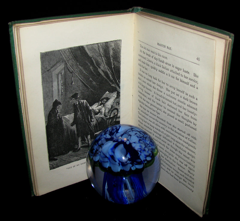 1876 Scarce First UK Edition - Martin Paz The Indian Patriot by Jules Verne. Illustrated.