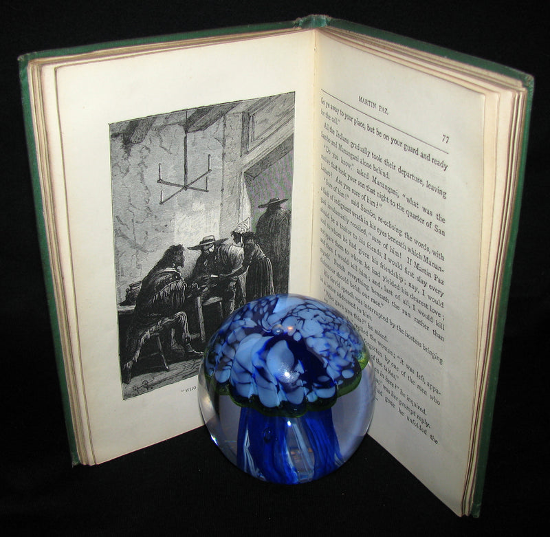 1876 Scarce First UK Edition - Martin Paz The Indian Patriot by Jules Verne. Illustrated.