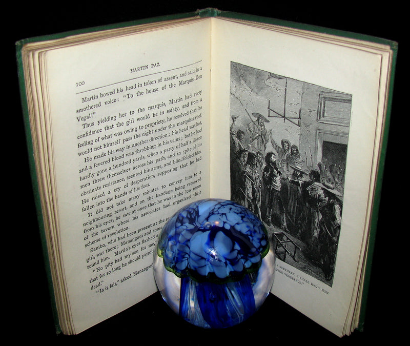 1876 Scarce First UK Edition - Martin Paz The Indian Patriot by Jules Verne. Illustrated.