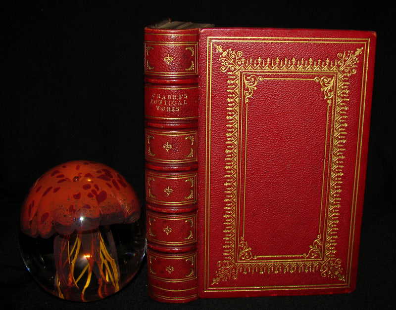 1863 Rare Book - The Poetical Works of George Crabbe.
