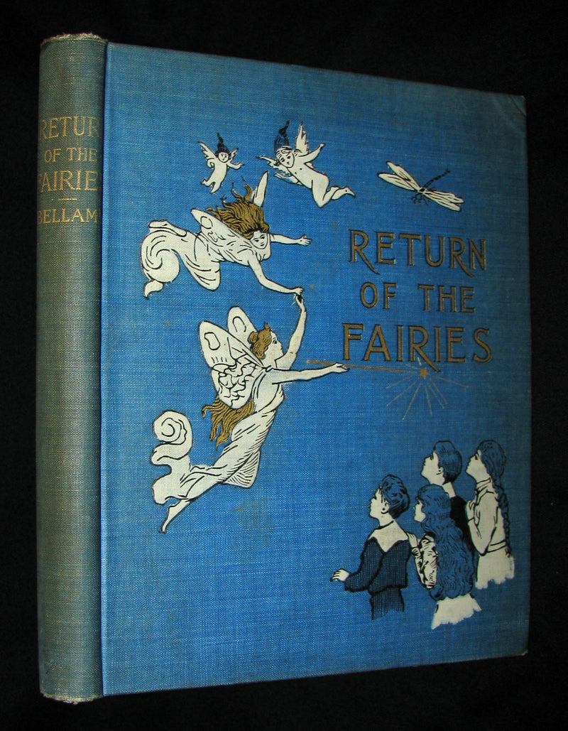 1890 Rare 1stED Signed Book ~ Return of the Fairies by Charles J. Bellamy
