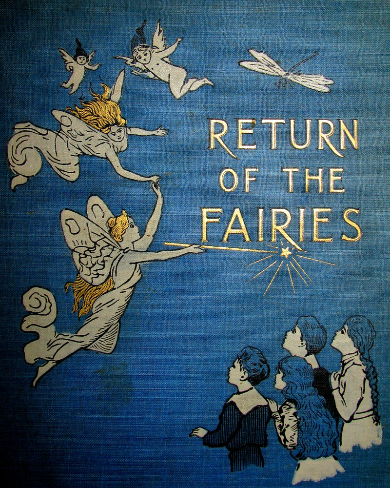 1890 Rare 1stED Signed Book ~ Return of the Fairies by Charles J. Bellamy
