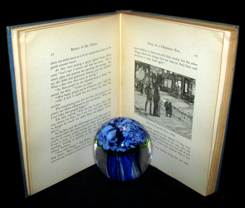 1890 Rare 1stED Signed Book ~ Return of the Fairies by Charles J. Bellamy