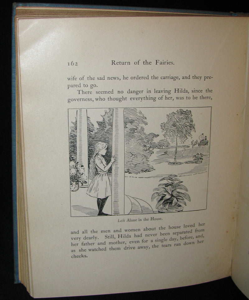 1890 Rare 1stED Signed Book ~ Return of the Fairies by Charles J. Bellamy