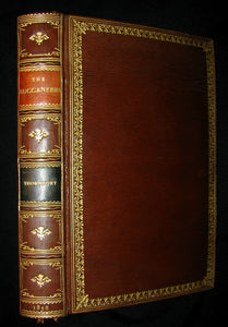 1851 Rare Book - The Buccaneers or The Monarchs of the Main in a exquisite (Riviere) Bayntun binding