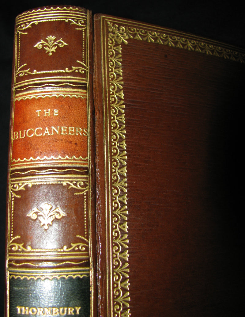 1851 Rare Book - The Buccaneers or The Monarchs of the Main in a exquisite (Riviere) Bayntun binding
