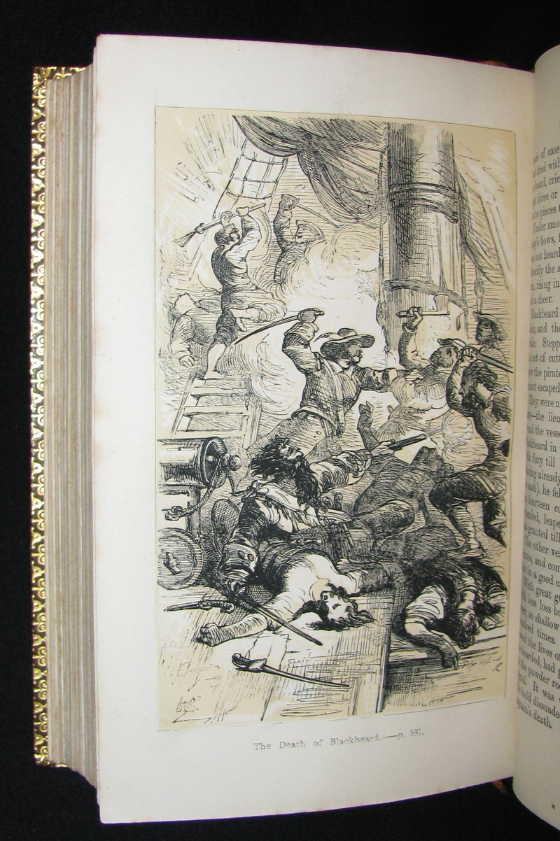 1851 Rare Book - The Buccaneers or The Monarchs of the Main in a exquisite (Riviere) Bayntun binding