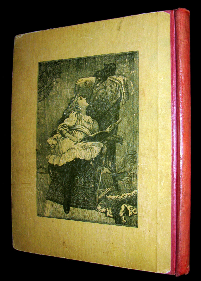 1898 Rare Victorian Book - Through The Looking Glass And What Alice Found There published by Lothrop