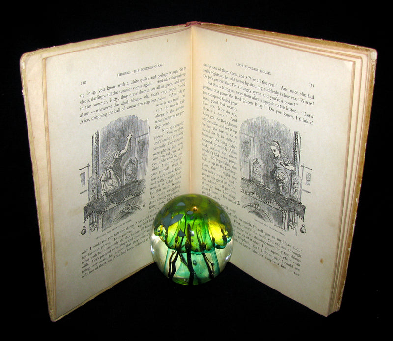 1898 Rare Victorian Book - Through The Looking Glass And What Alice Found There published by Lothrop