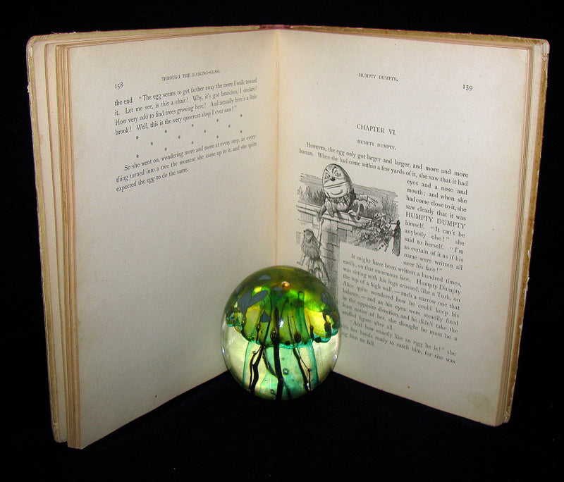 1898 Rare Victorian Book - Through The Looking Glass And What Alice Found There published by Lothrop
