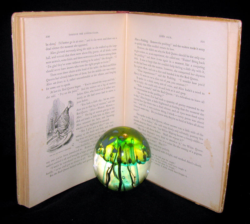 1898 Rare Victorian Book - Through The Looking Glass And What Alice Found There published by Lothrop