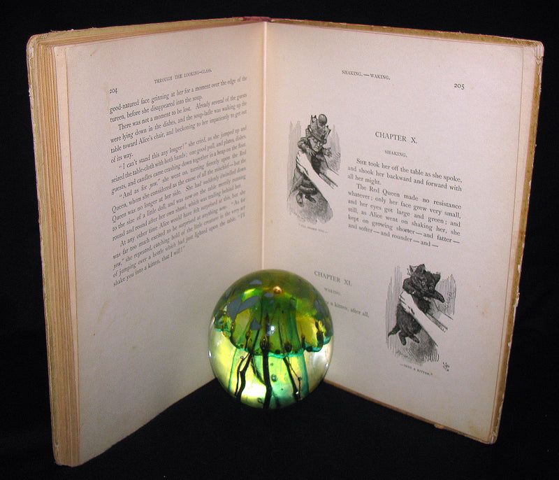 1898 Rare Victorian Book - Through The Looking Glass And What Alice Found There published by Lothrop