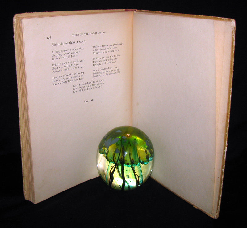 1898 Rare Victorian Book - Through The Looking Glass And What Alice Found There published by Lothrop