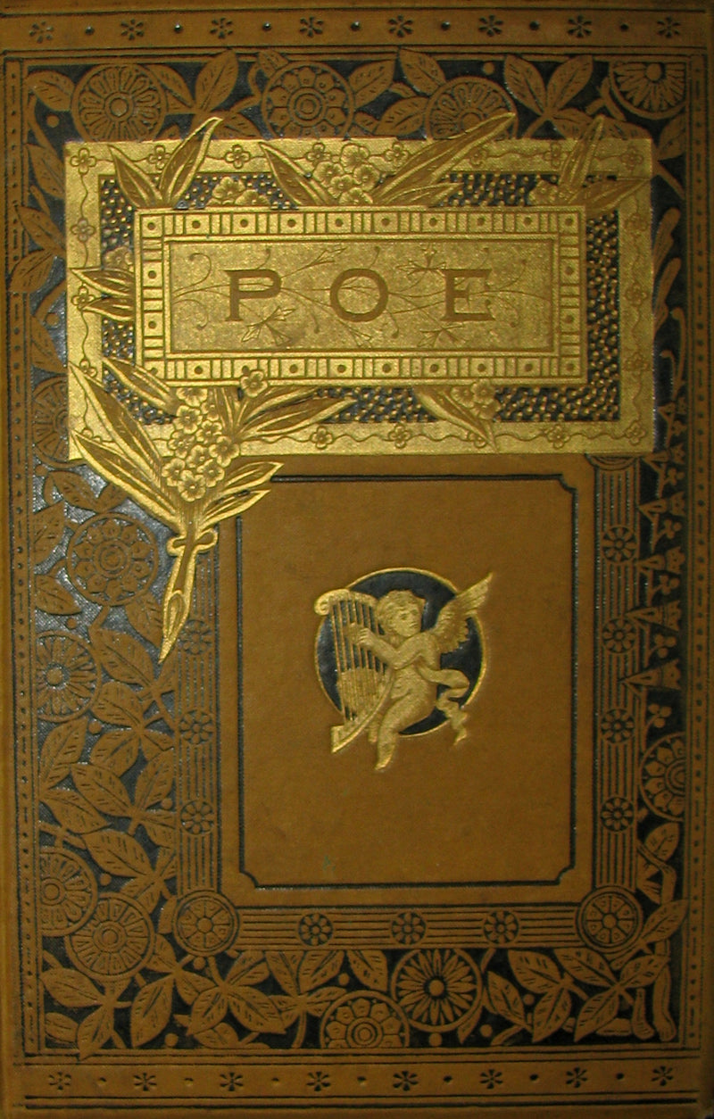 1882 Rare Victorian Book - Poems of Edgar Allan POE (The Raven, Lenore, Ulalume, ...)