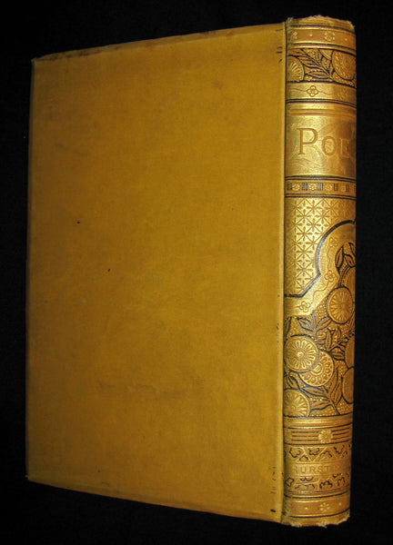 1882 Rare Victorian Book - Poems of Edgar Allan POE (The Raven, Lenore, Ulalume, ...)