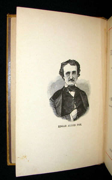 1882 Rare Victorian Book - Poems of Edgar Allan POE (The Raven, Lenore, Ulalume, ...)