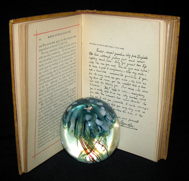 1882 Rare Victorian Book - Poems of Edgar Allan POE (The Raven, Lenore, Ulalume, ...)