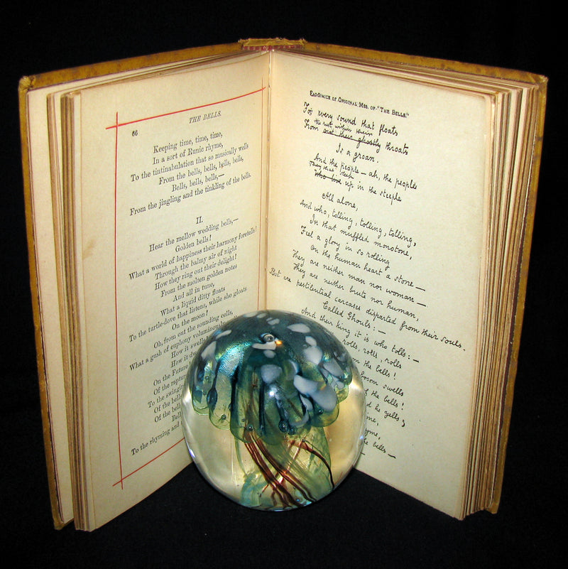 1882 Rare Victorian Book - Poems of Edgar Allan POE (The Raven, Lenore, Ulalume, ...)