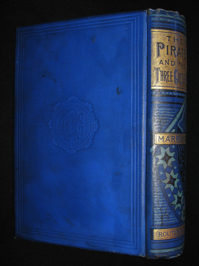 1880's Rare Victorian Book -  The Pirate & The Three Cutters by Captain Frederick Marryat
