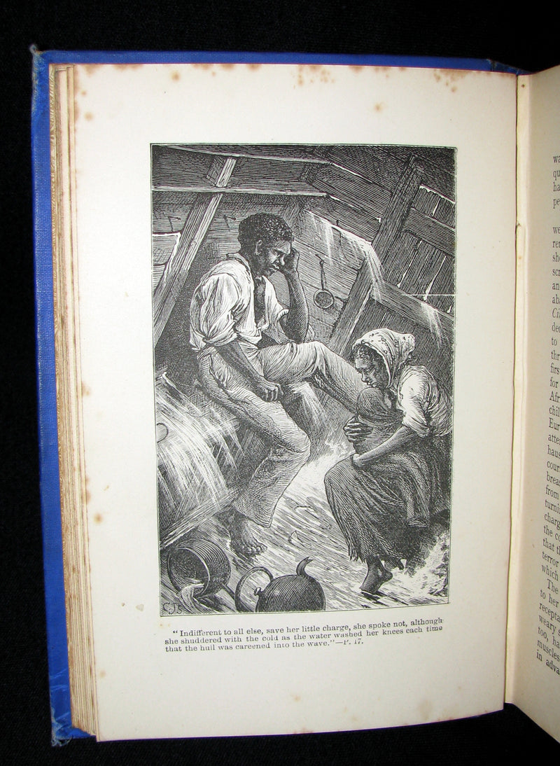 1880's Rare Victorian Book -  The Pirate & The Three Cutters by Captain Frederick Marryat