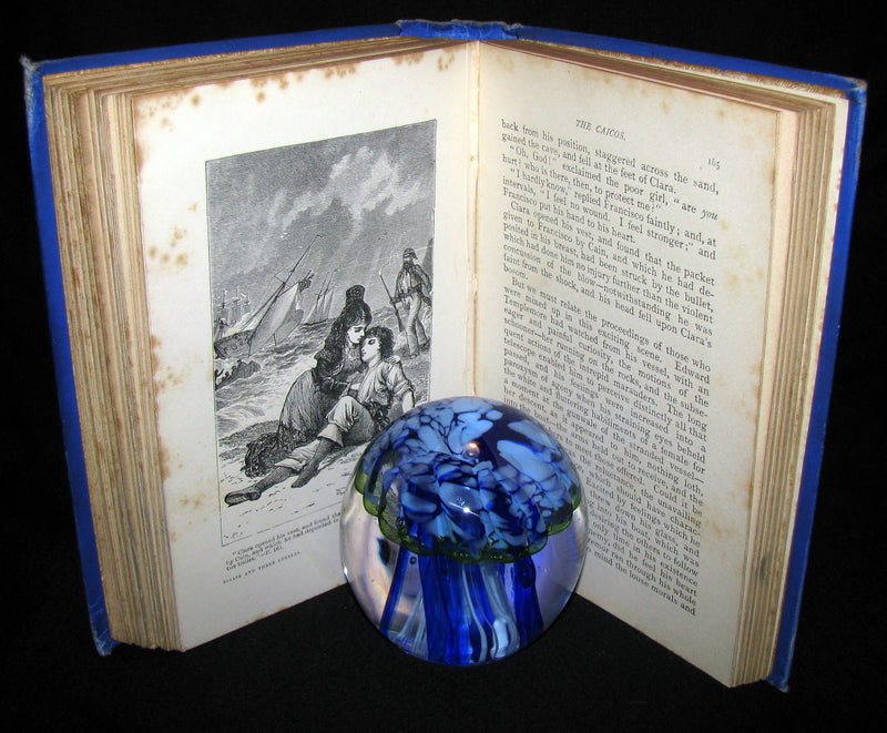 1880's Rare Victorian Book -  The Pirate & The Three Cutters by Captain Frederick Marryat