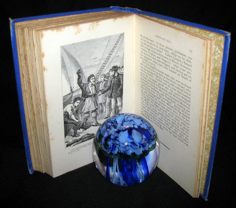 1880's Rare Victorian Book -  The Pirate & The Three Cutters by Captain Frederick Marryat