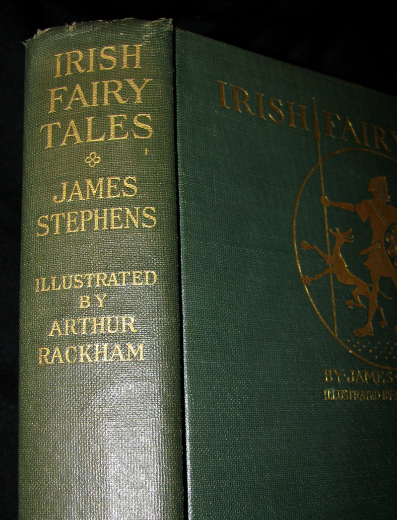 1920 First American Edition - Irish fairy Tales by James Stephens illustrated by Arthur Rackham