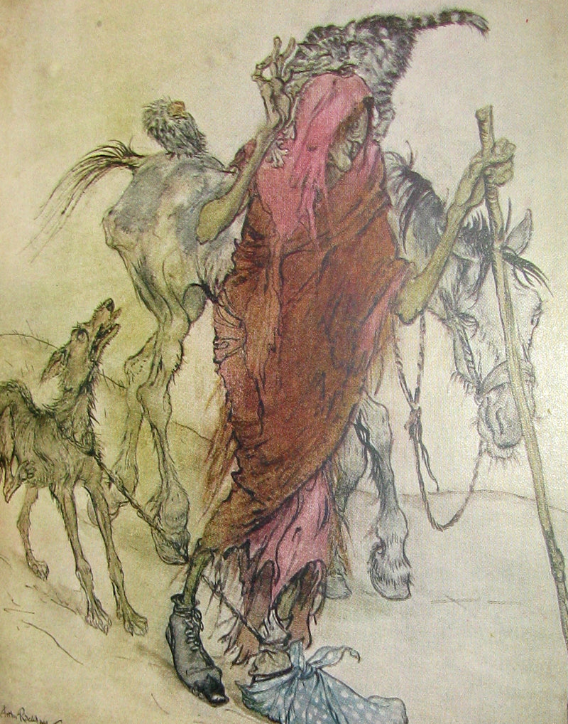 1920 First American Edition - Irish fairy Tales by James Stephens illustrated by Arthur Rackham