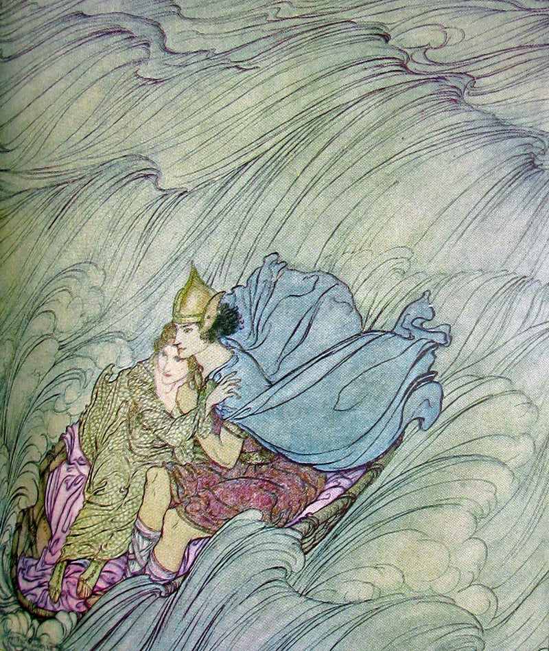 1920 First American Edition - Irish fairy Tales by James Stephens illustrated by Arthur Rackham