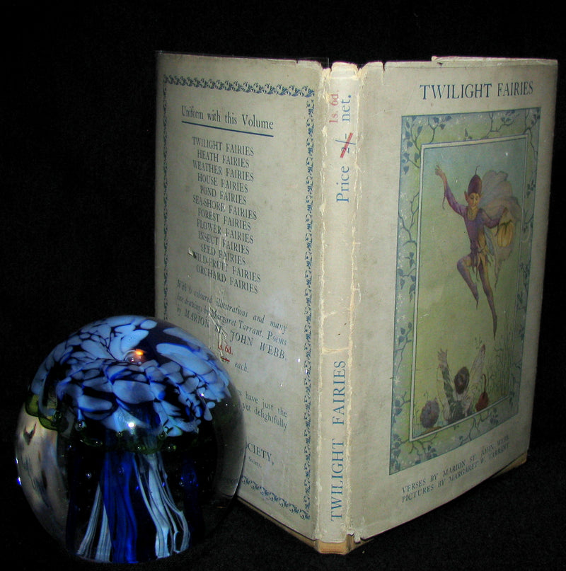 1928 Rare Book -TWILIGHT FAIRIES by Marion St John Webb illustrated by Margaret Winifred Tarrant
