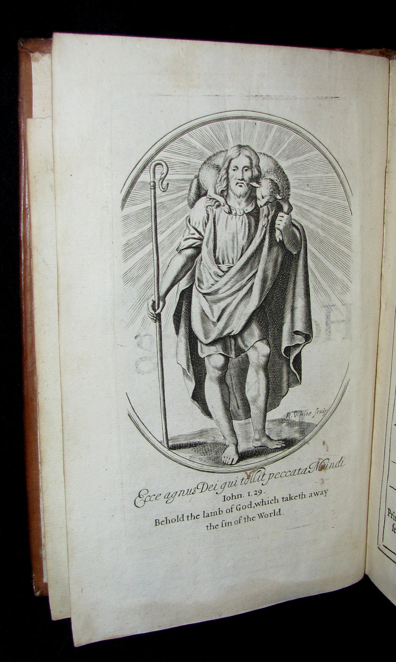 1676 Scarce Book - Jeremy TAYLOR - THE RULE AND EXERCISES OF HOLY LIVING & HOLY DYING.
