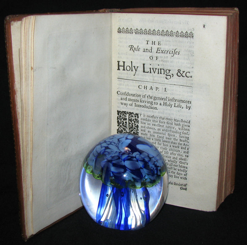 1676 Scarce Book - Jeremy TAYLOR - THE RULE AND EXERCISES OF HOLY LIVING & HOLY DYING.