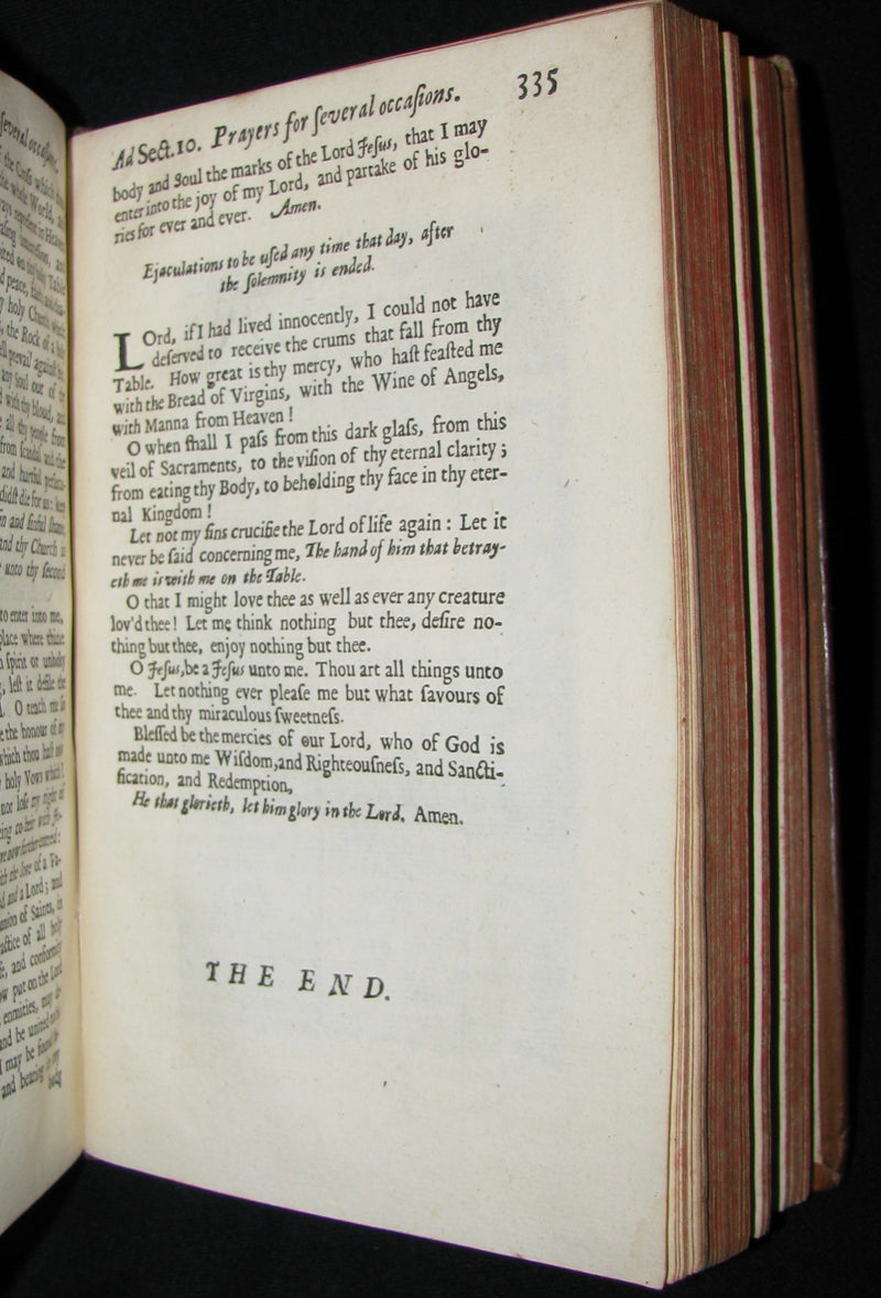 1676 Scarce Book - Jeremy TAYLOR - THE RULE AND EXERCISES OF HOLY LIVING & HOLY DYING.