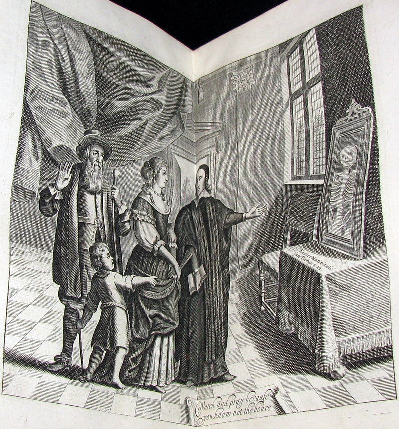 1676 Scarce Book - Jeremy TAYLOR - THE RULE AND EXERCISES OF HOLY LIVING & HOLY DYING.