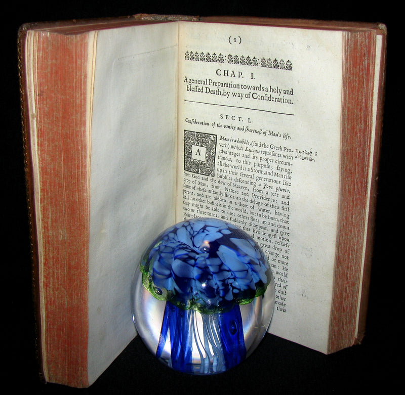 1676 Scarce Book - Jeremy TAYLOR - THE RULE AND EXERCISES OF HOLY LIVING & HOLY DYING.