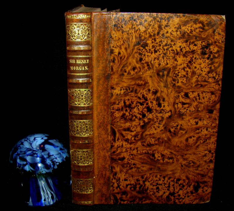 1842 Scarce Book - Sir Henry Morgan, the Buccaneer by Edward Howard. First Edition.