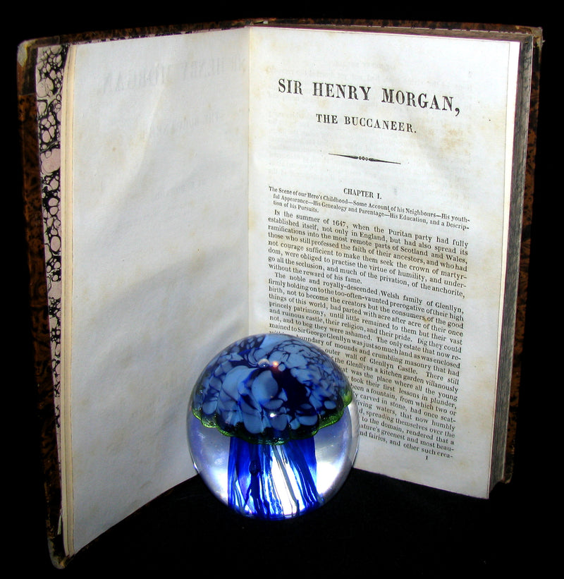 1842 Scarce Book - Sir Henry Morgan, the Buccaneer by Edward Howard. First Edition.