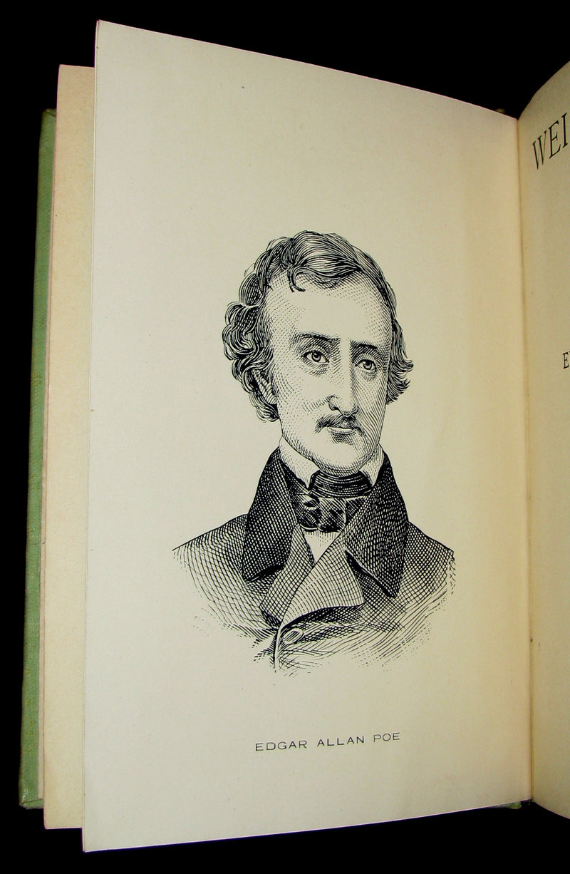 1895 Rare Book - Weird Tales by Edgar Allan POE.