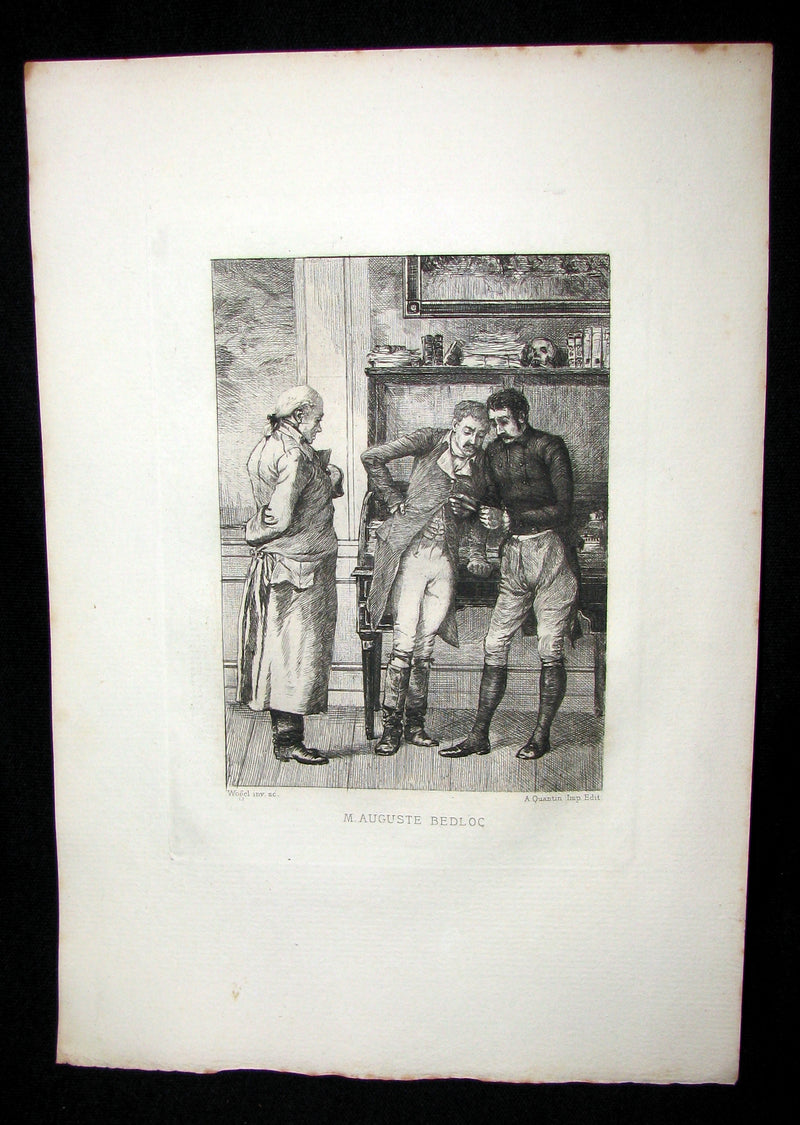 1884 Scarce 1st Edition Portfolio - 26 plates for Edgar Allan Poe 's Stories