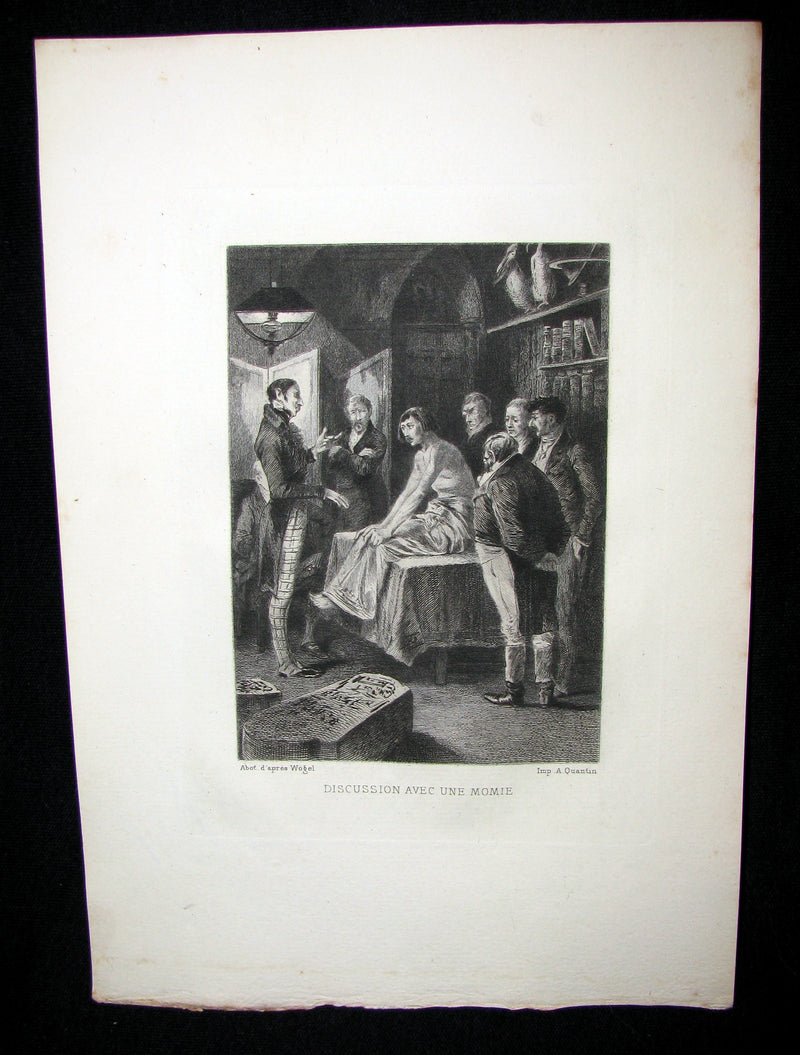 1884 Scarce 1st Edition Portfolio - 26 plates for Edgar Allan Poe 's Stories