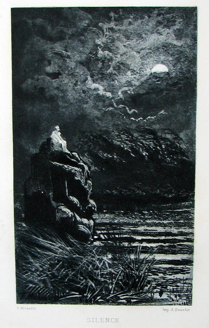 1884 Scarce 1st Edition Portfolio - 26 plates for Edgar Allan Poe 's Stories