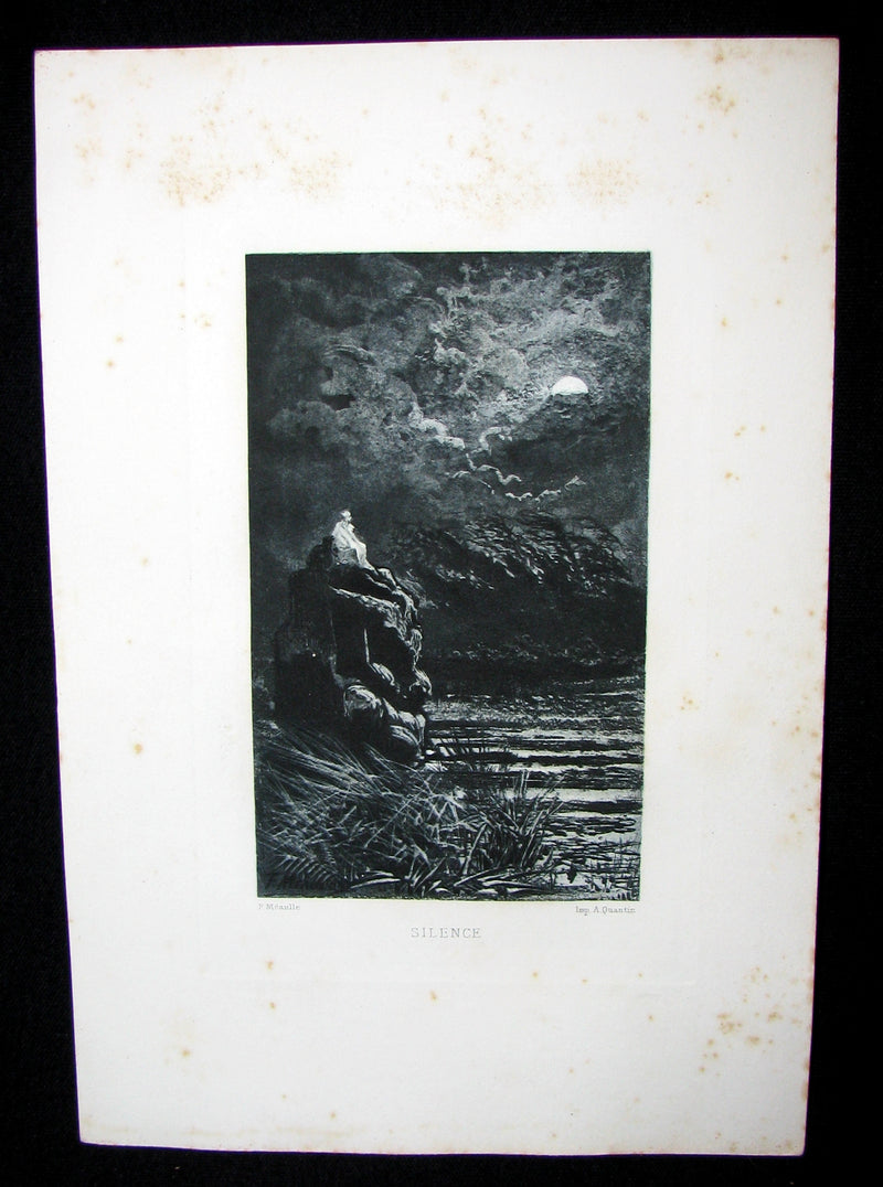 1884 Scarce 1st Edition Portfolio - 26 plates for Edgar Allan Poe 's Stories