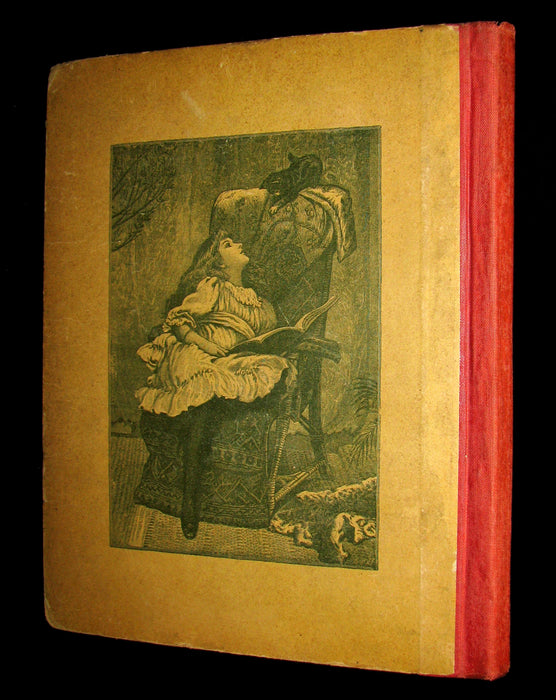 1898 Rare Victorian Book - Through The Looking Glass And What Alice Found There published by Lothrop